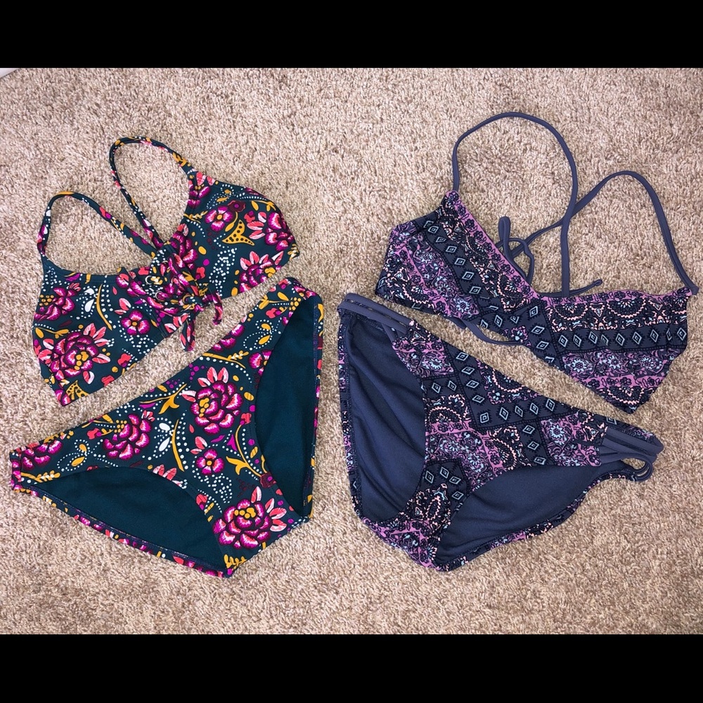 2 xhilaration bikini sets